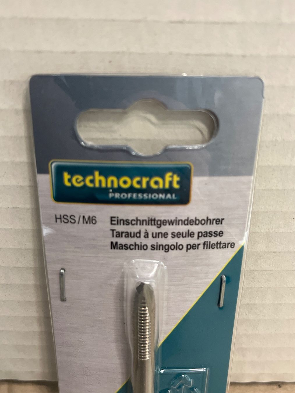 Technocraft Tutti gli attrezzi: Technocraft Einschnittgewindebohrer M6 HSS – Nuovo e nell'imballaggio originale da Tann venduto da Mad_less 1