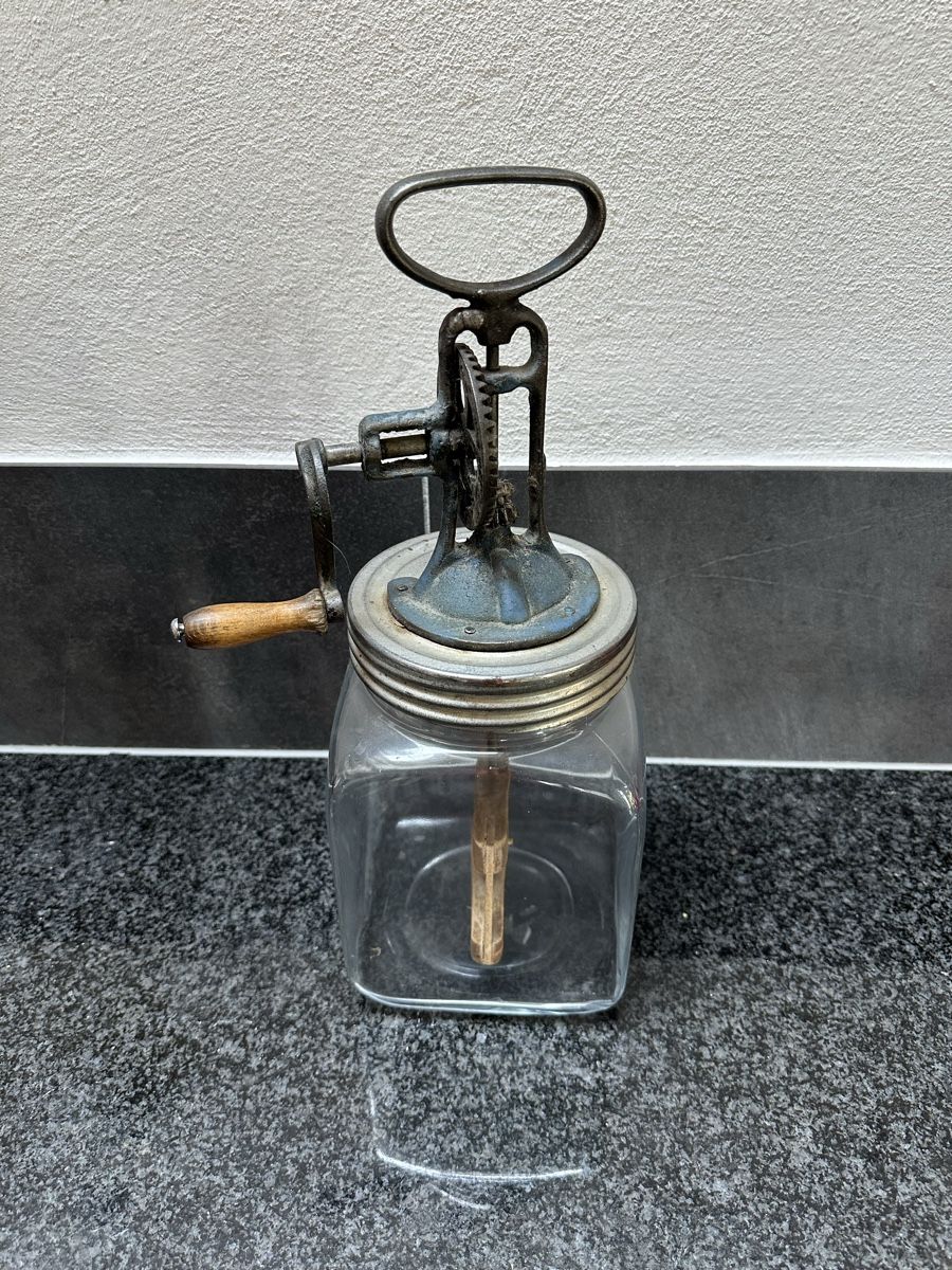 Sonstiges Geschirr: Butterschläger antik – Gebraucht aus Interlaken von StephanJJ66
