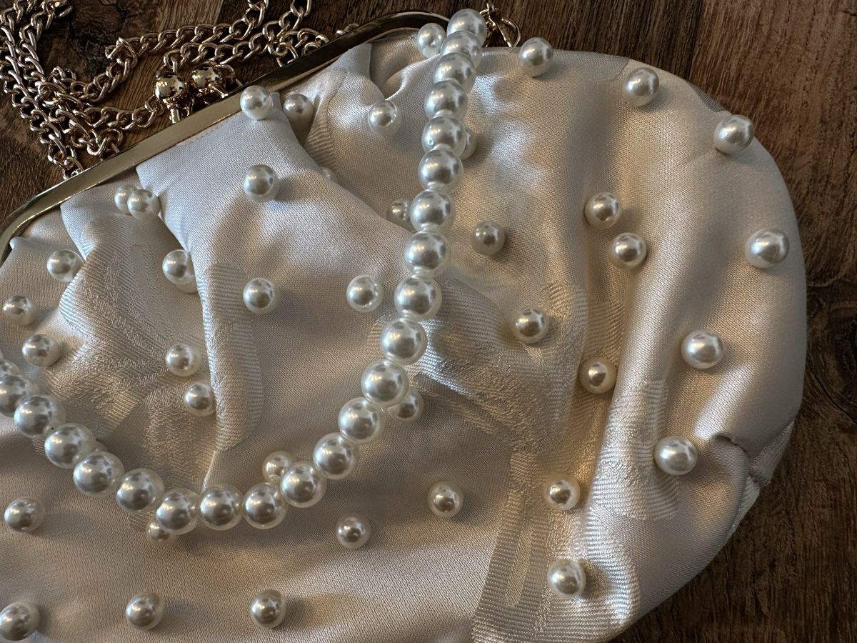 Borse da donna: Perlen-Handtasche weiss – Nuovo (secondo la descrizione) da Siebnen venduto da luana_cataleya 1