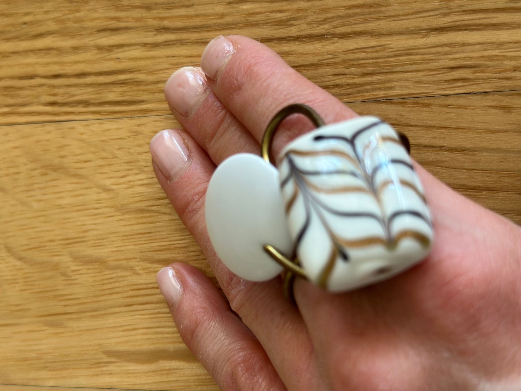 Anelli: Ring extravagant Modeschmuck – Usato da Rothenburg venduto da wer_g9fd
