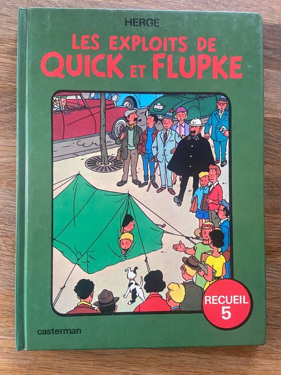 Les exploits de Quick et Flupke (Hergé) Recueil 5 (Gebraucht) in ...