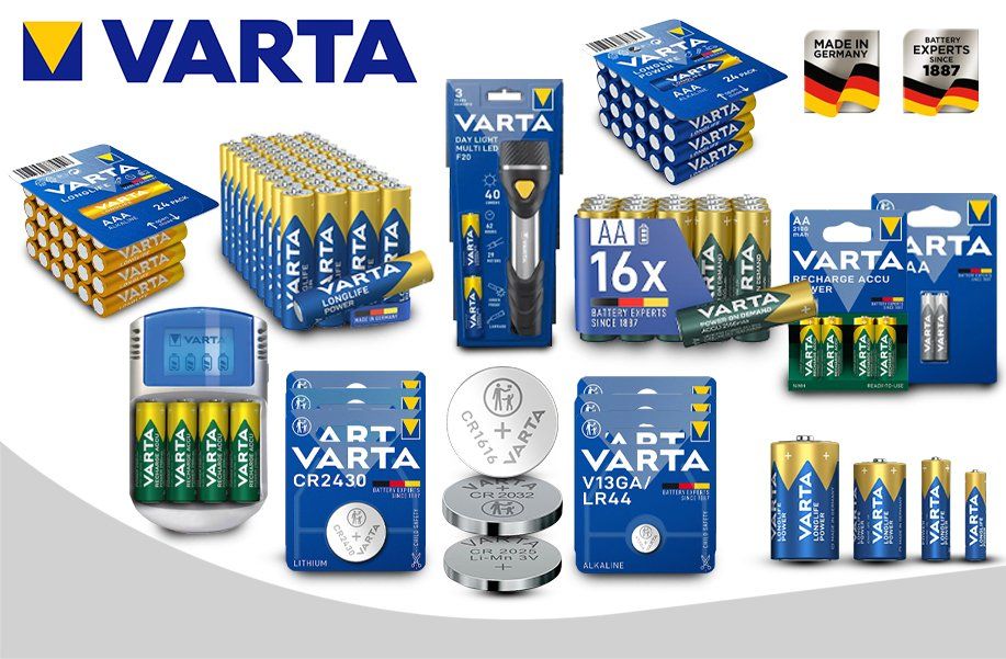 Varta Akkus & Batterien: Varta AAA Micro LR03 Batterien – 40er Pack – Neu und originalverpackt aus Rümlang von CarpartsPromoNr1 1