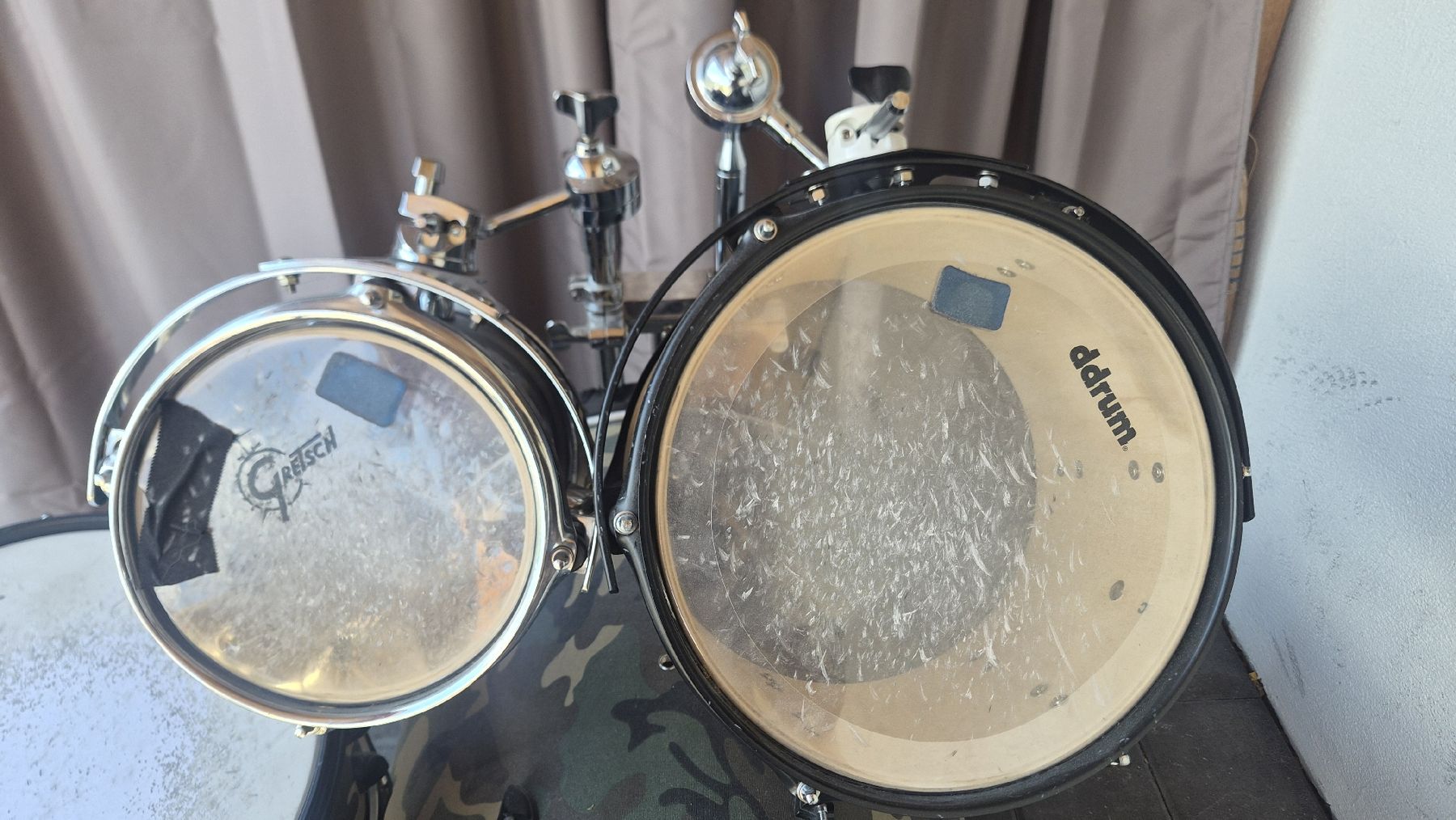 Instruments de musique: Schlagzeug Set getarnt DDrum camouflage – D'occasion à Sagogn par Sulayka 2