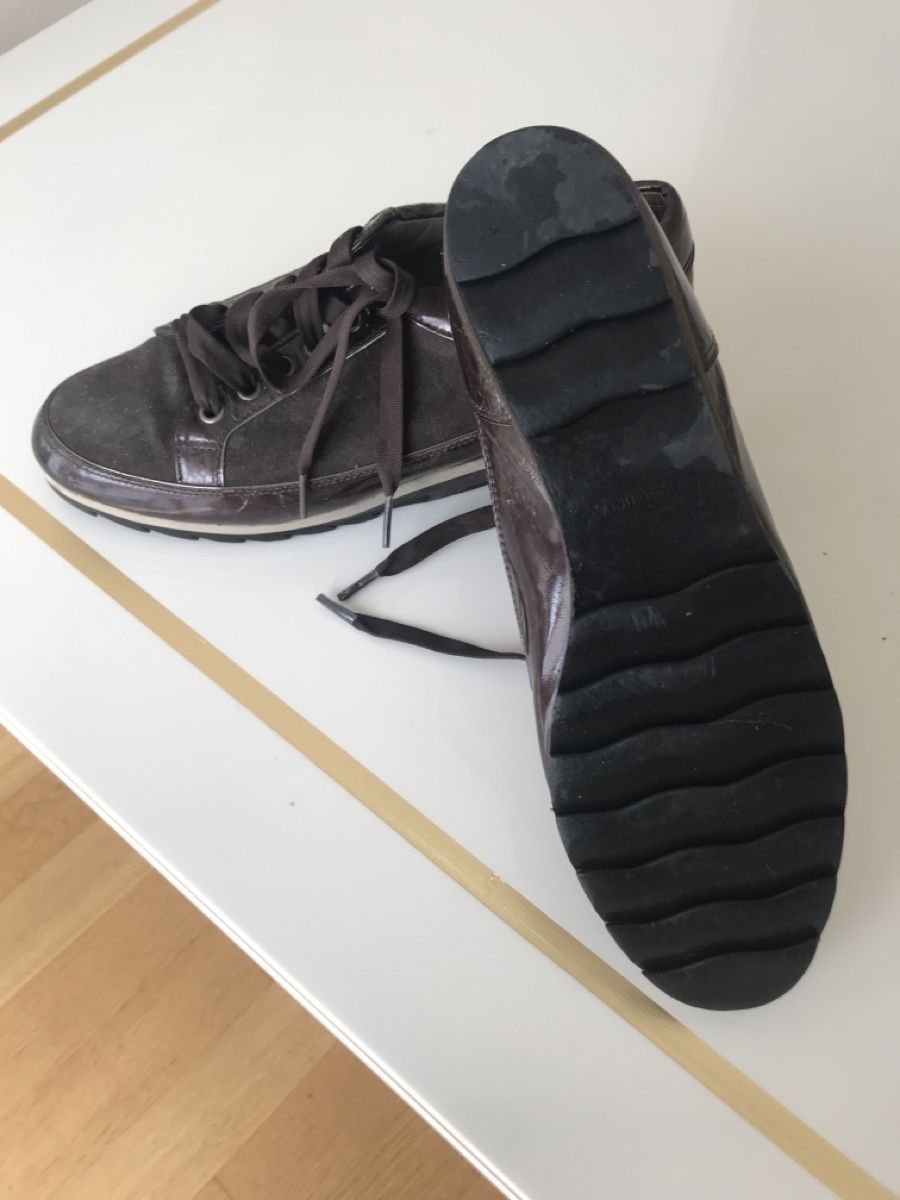 Damenschuhe: Schnürschuh Gr. 37 Braun Wildleder – Gebraucht aus Luzern von Hans1937 1