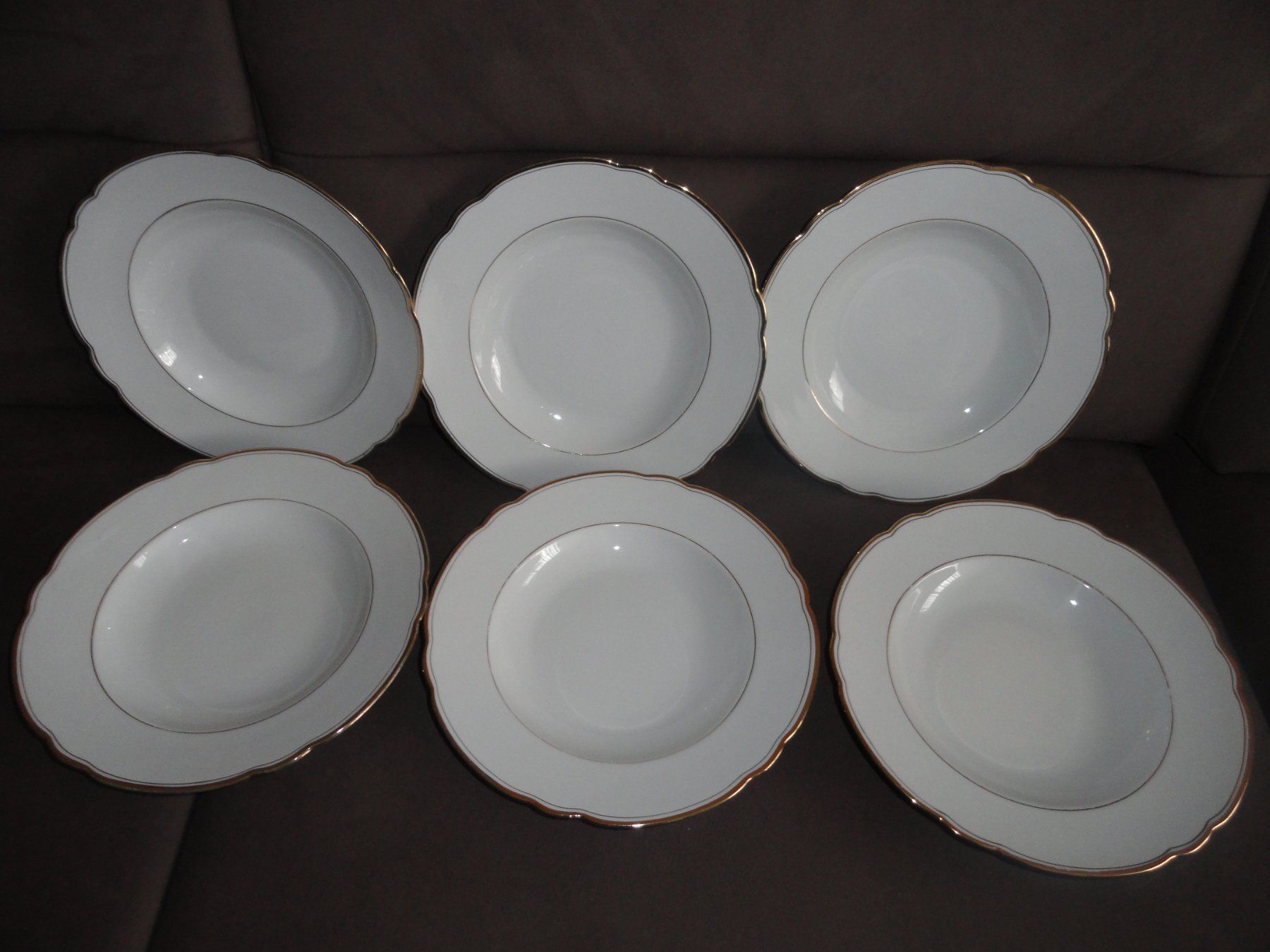 Assiettes: 6 X GOLDRANDTELLER LANGENTHAL *** – D'occasion à Uetendorf par bibibop