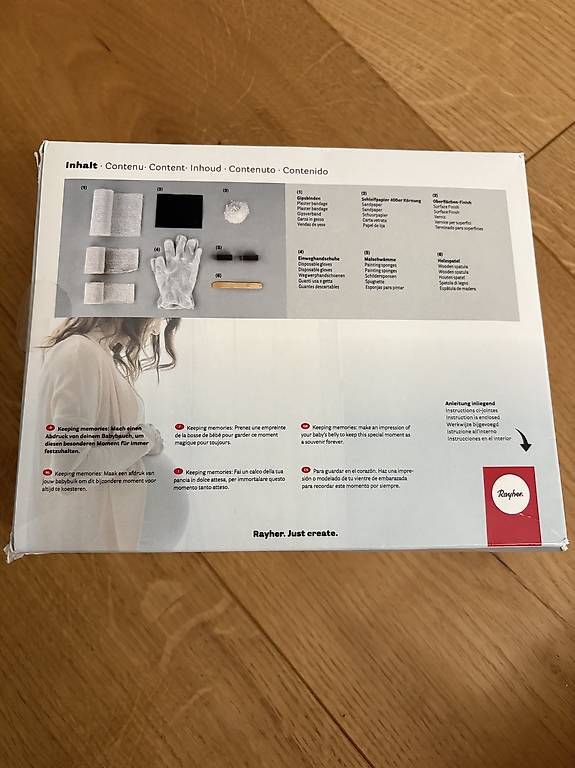 Kit bricolage: Gipsabdruck Babybauch NEU – Usato da Obermumpf venduto da KMeier93 1