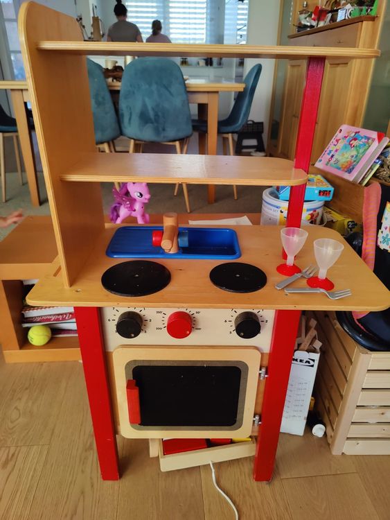 Kinderküche aus Holz Kaufen auf Ricardo