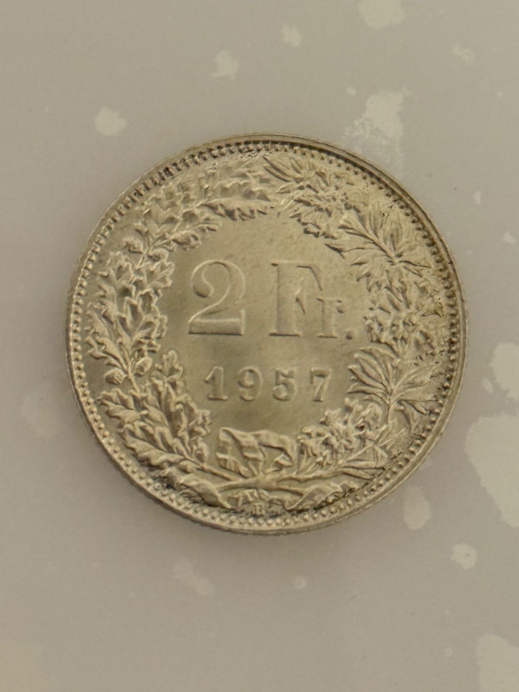 Tutti le monete: 2 Franken 1957  Unz – Nuovo (secondo la descrizione) da Wallisellen venduto da SWISS_SILVER1 1