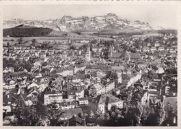 St. Gallen mit Säntis 1950