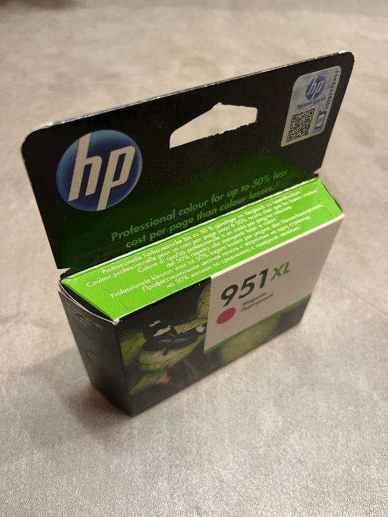 HP 951XL Original Tintenpatrone CN046AE BGX Cyan