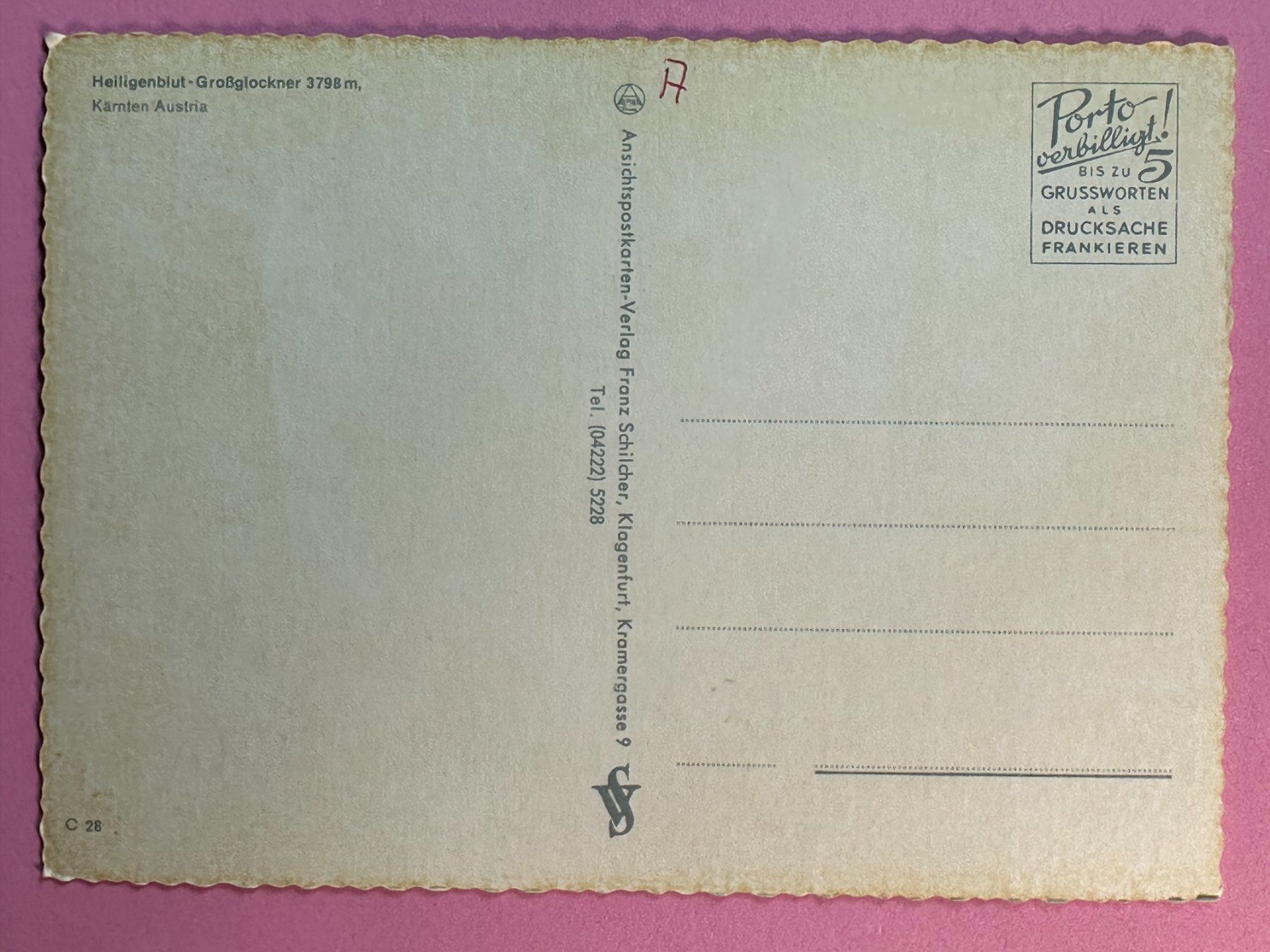 Cartes postales: Heiligenblut - Grossglockner – D'occasion à Steg VS par _vinci_ 1