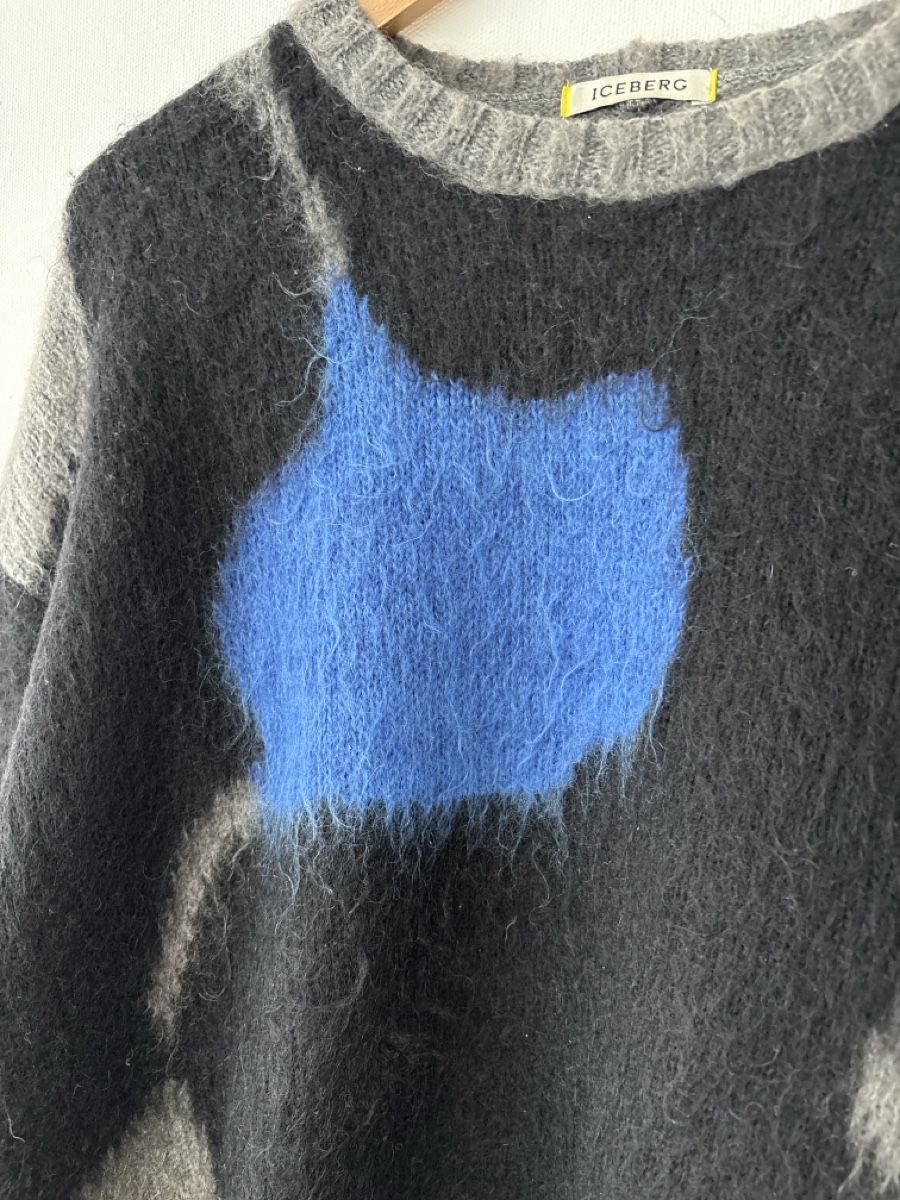 Iceberg Maglioni & Felpe: Iceberg Strickpullover, Gr. M, Mohair – Usato da Zürich venduto da auto-moto 4