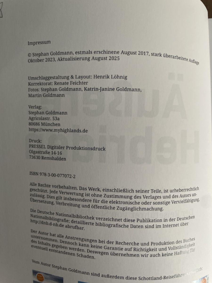 Libri: Reiseführer Äussere Hebriden – Usato da Adligenswil venduto da Treegarden 1