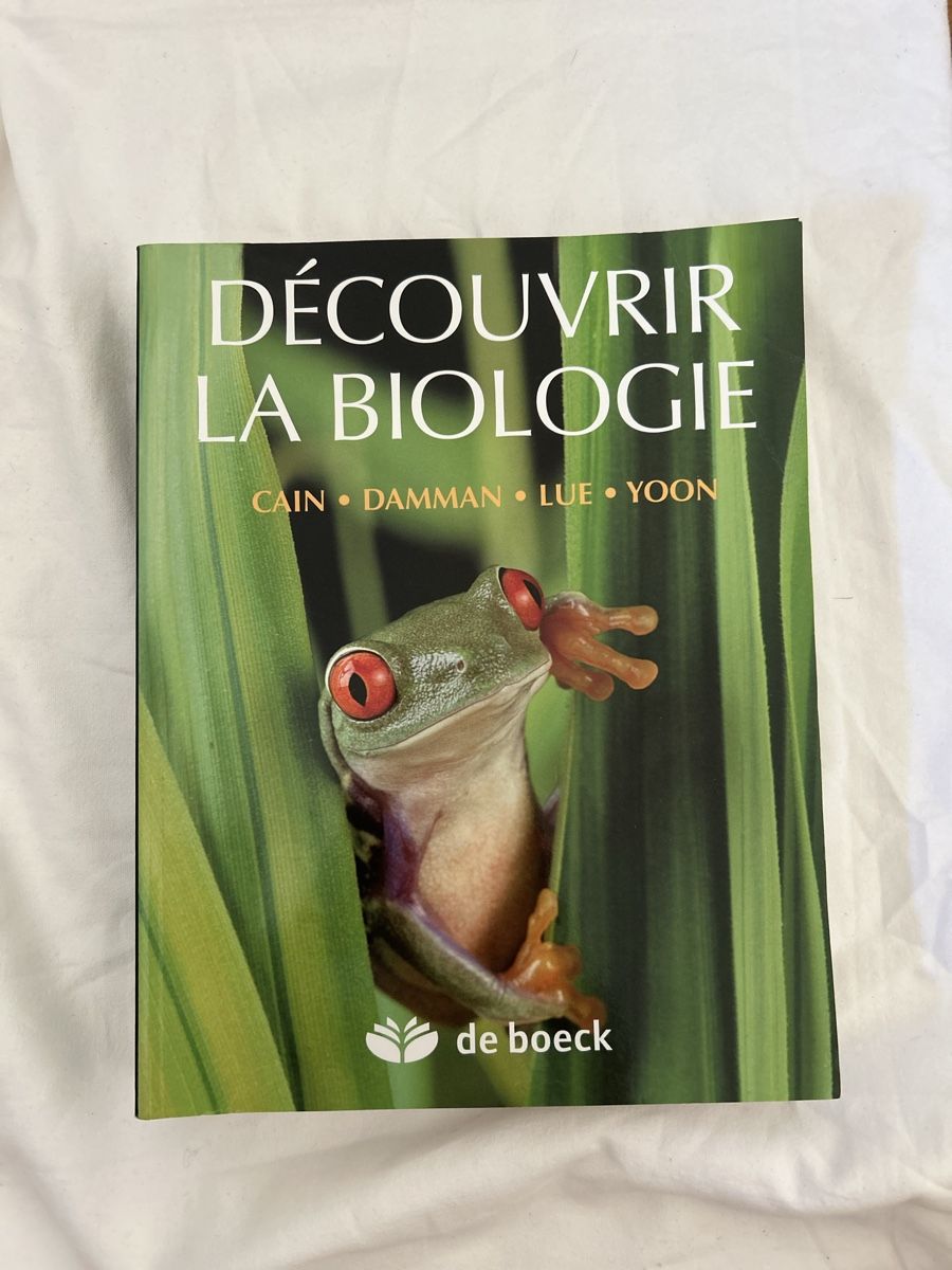 Libri: Découvrir la biologie CAIN – Usato da Genève venduto da Niara18