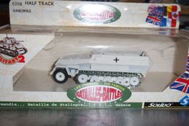 VÉHICULE MILITAIRE SOLIDO    °°° HALF-TRACK HANOMAG °°° 6208