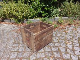 Löwenbräu Zürich Bierkiste Holz Vintage 1960er