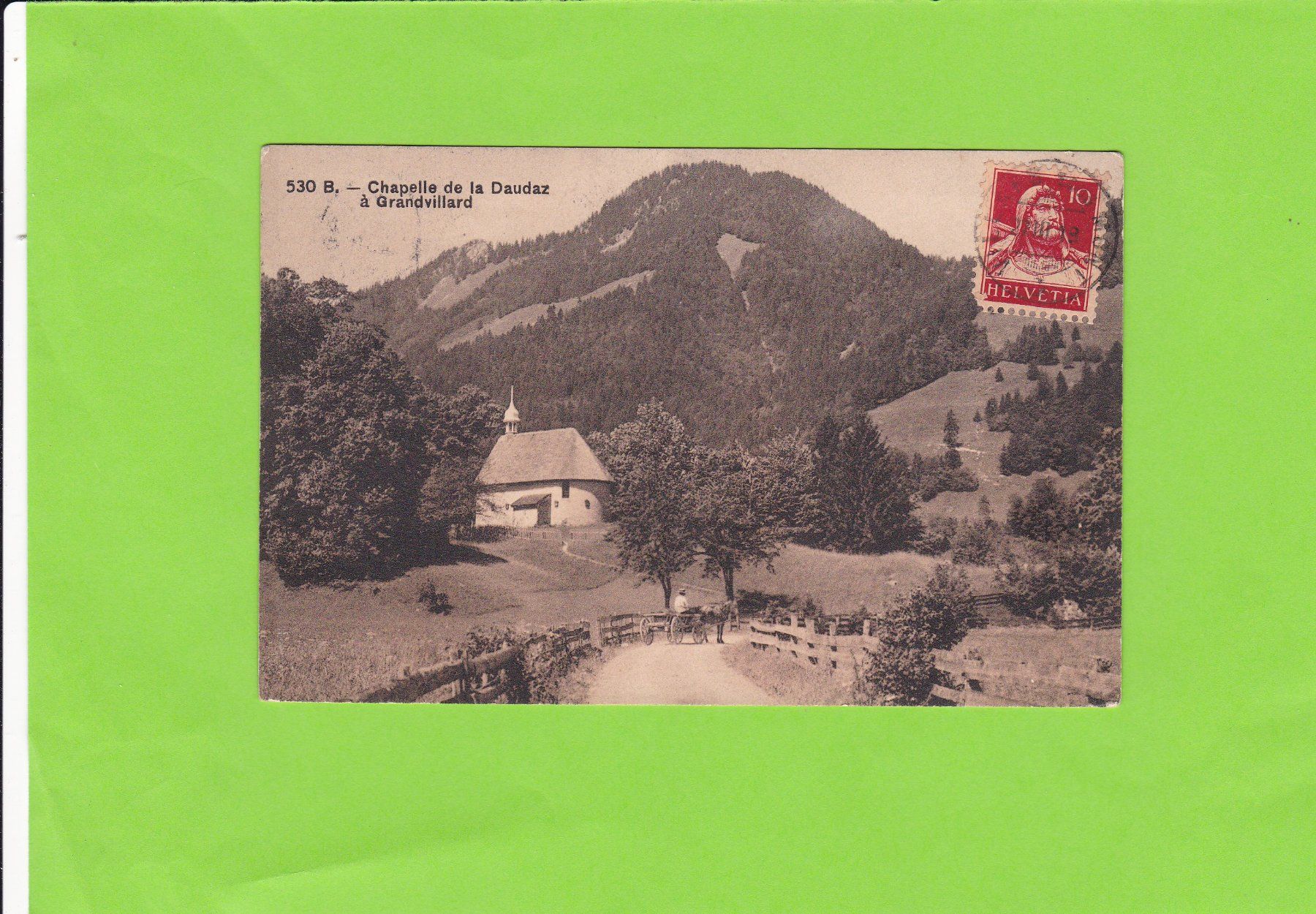 Cartoline postali: Chapelle de la Daudaz – Usato da St. Peterzell venduto da neckertal