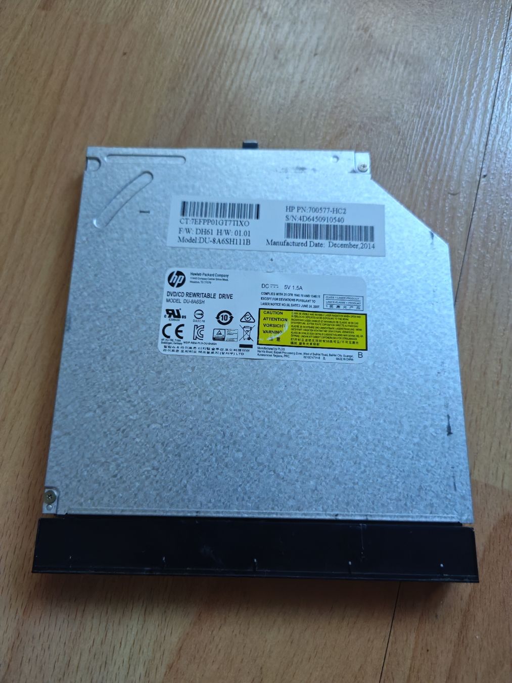 Hewlett Packard Notebook: CD Laufwerk – Usato da Luterbach venduto da lun_cg72
