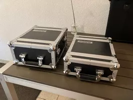 9,5" Flight Pro Case 1 x 3 HE & 1 x 2 HE
