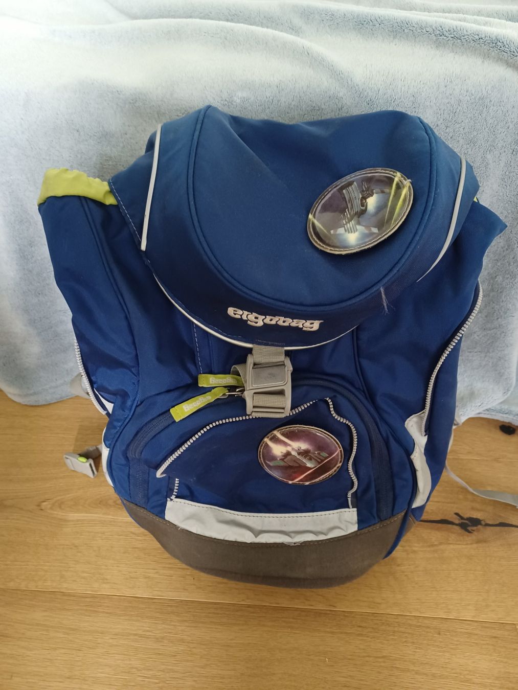 Ergobag Borse & Zaini: Ergobag Schulrucksack mit Kletties, gebraucht – Difettoso da Vordemwald venduto da Toemeli01 6