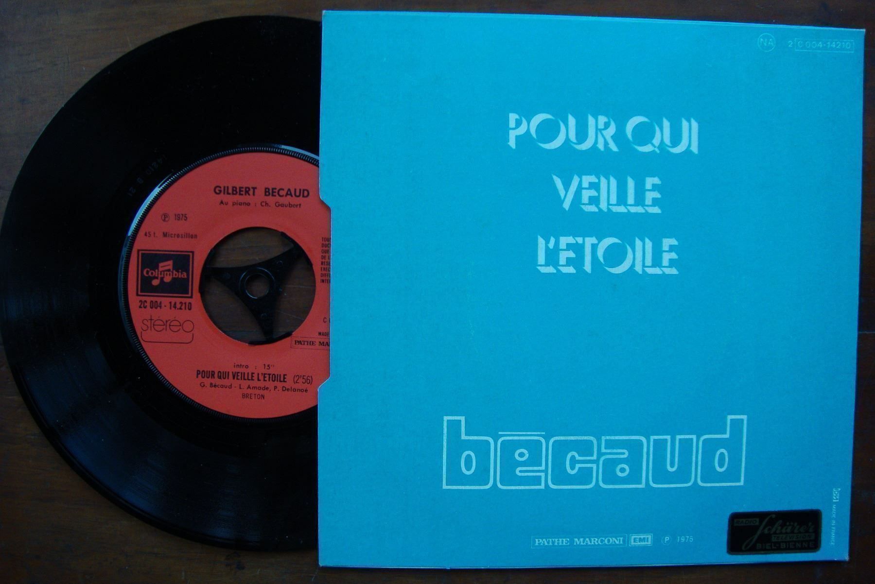 Dischi in vinile: GILBERT BÉCAUD - LAISSER ALLER – Usato da Bern venduto da Uli_10_11 1