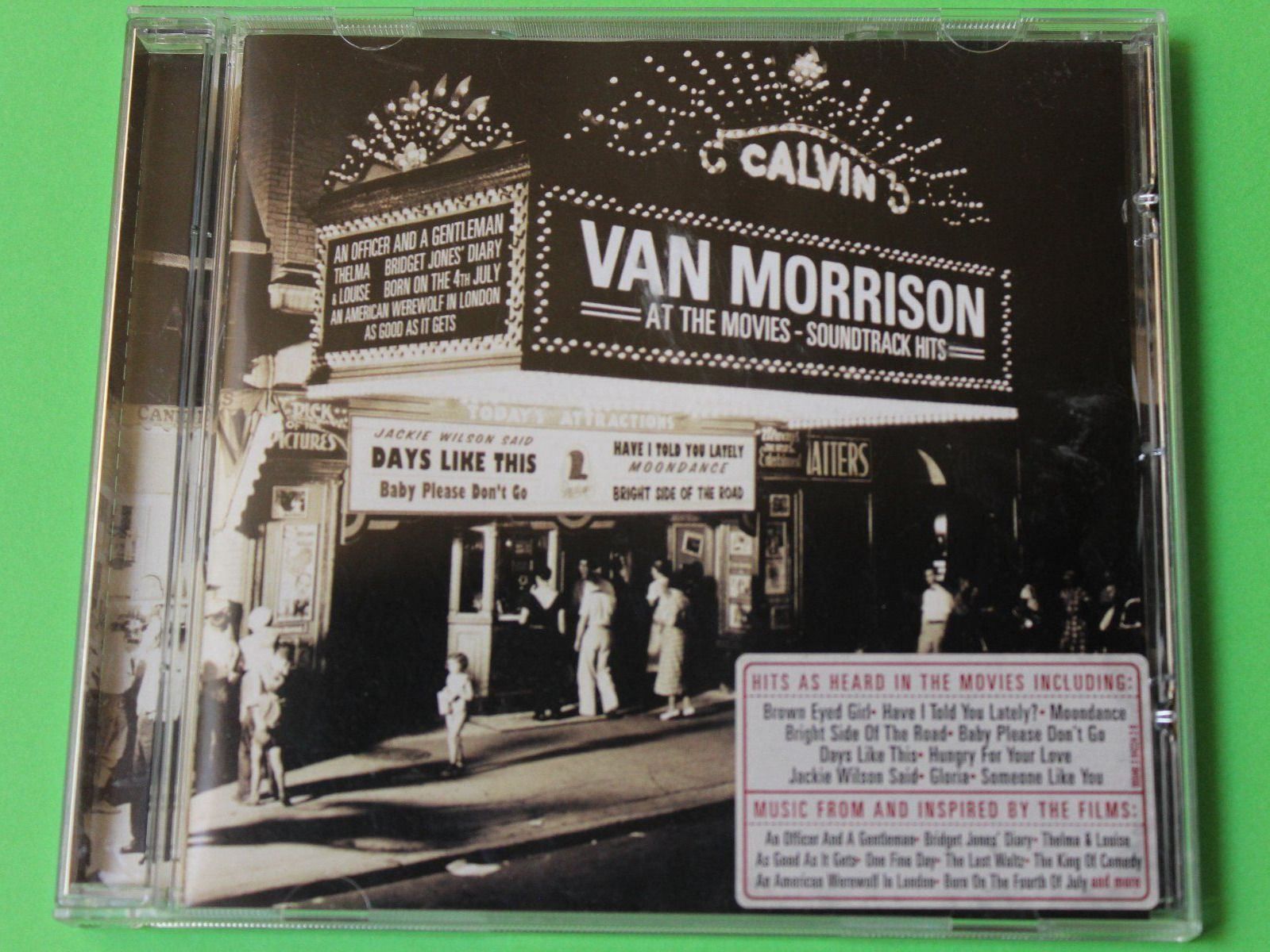 CD: VAN MORRISON - AT THE MOVIES CD 2007 – Usato da Tübach venduto da JamesStone 1
