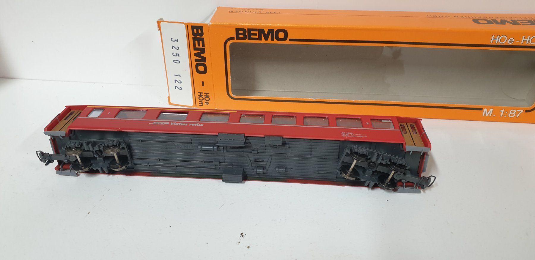 Bemo Modellini di ferrovie: Bemo RhB Personenwagen – Usato da Geroldswil venduto da TopTrain54 2