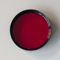 Rotfilter 25A Vivitar 58 mm
