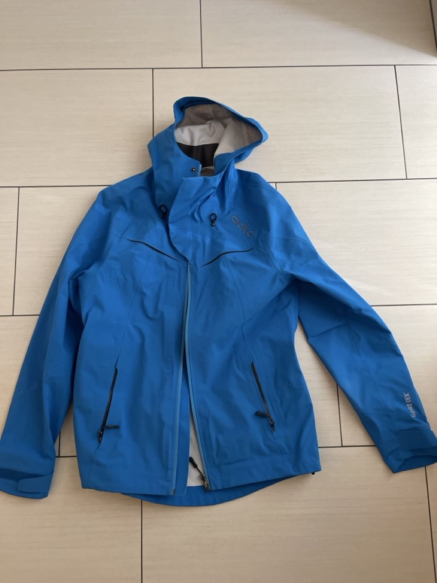Odlo Giacche: Odlo Skijacke Hardshell, GORETEX, Grösse S, hellblau – Usato da Baar venduto da Galacta37