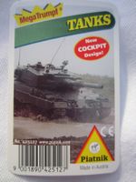 QUARTETT TANKS PIATNIK SPIELKARTEN Fabrikneu