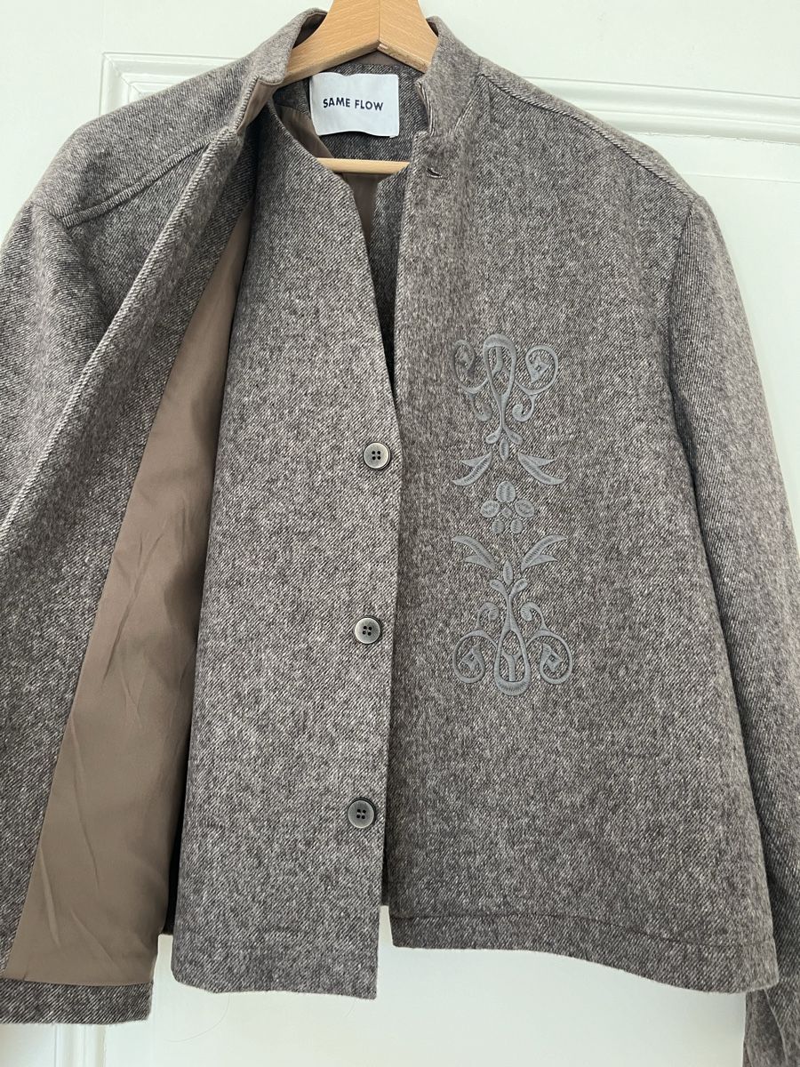 Giacche: Wolljacke Same Flow Grau/Beige – Nuovo e nell'imballaggio originale da Basel venduto da cat_25m7 2