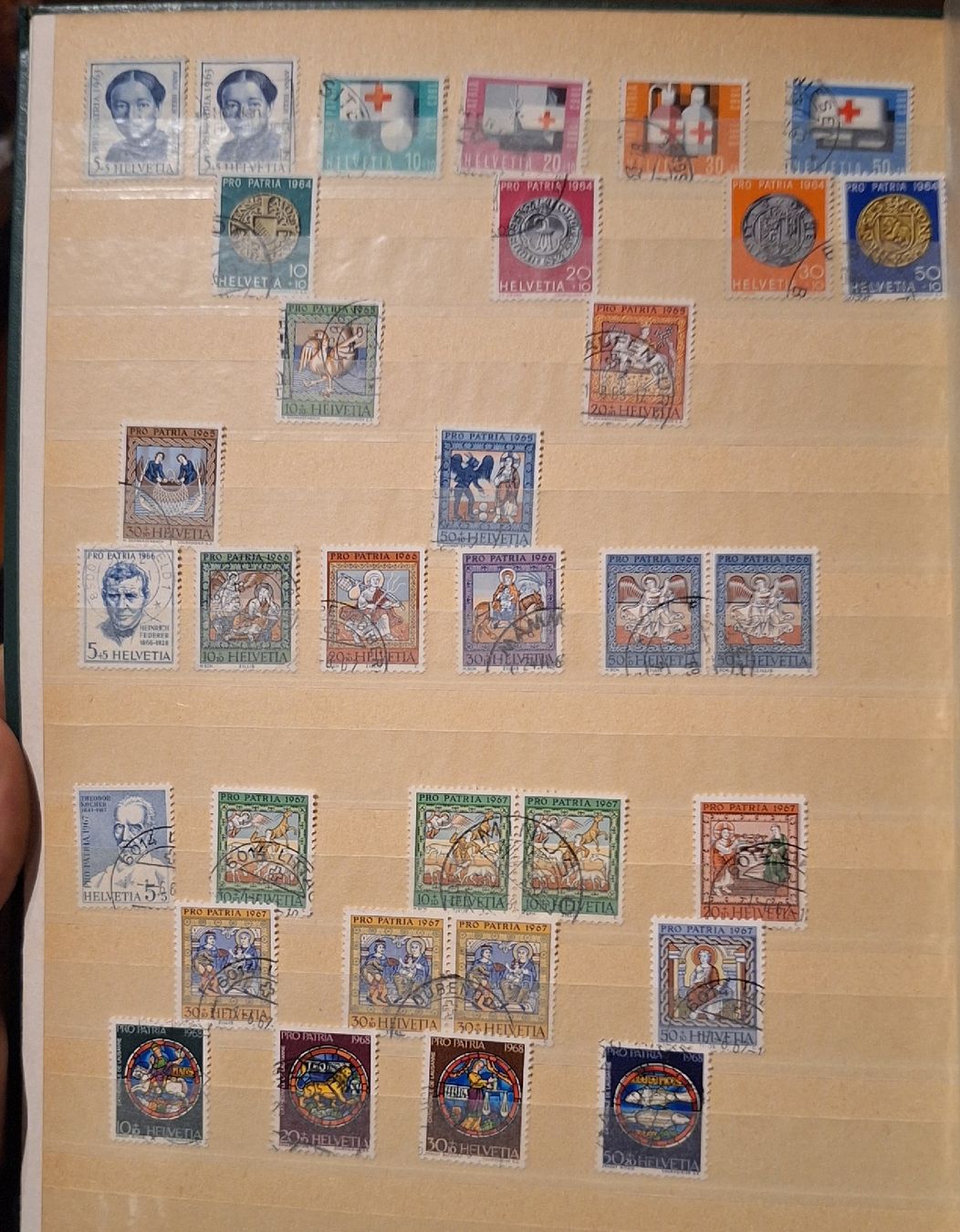 Alle Briefmarken: Pro Patria Sammlung – Gebraucht aus Balgach von SIMEON27 3