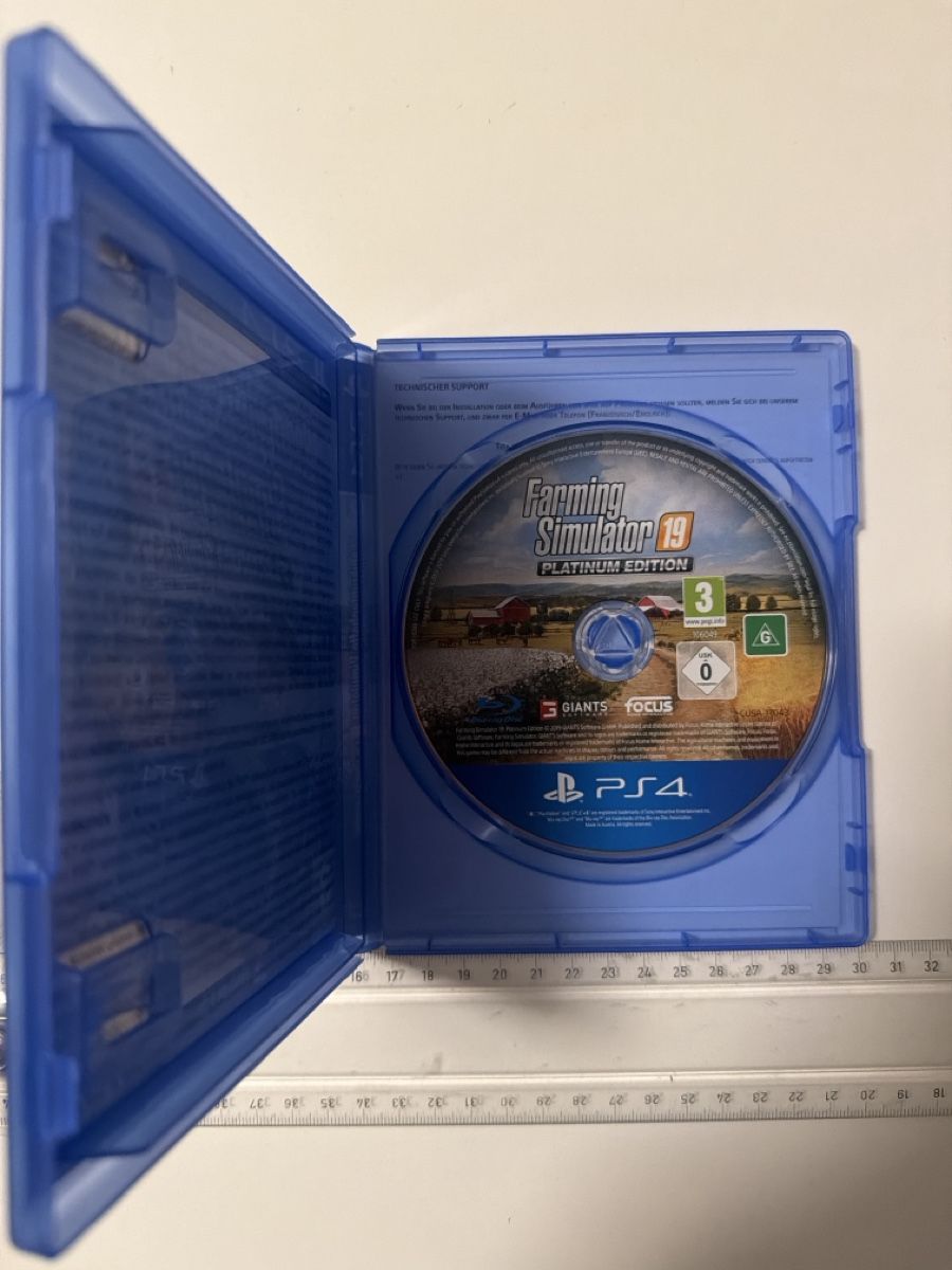 Sony Giochi: Landwirtschafts-Simulator 19 Platinum PS4 – Usato da Thalheim AG venduto da Lukilutz 1