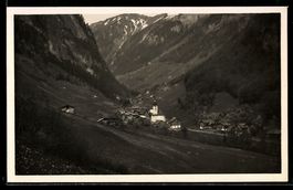 Isenthal /Uri, Ortsansicht gegen Grostha