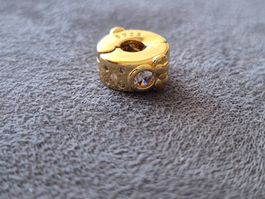 Charm Stopper goldfarbig +Garantie