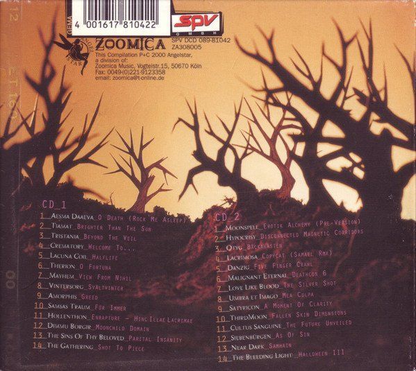 CDs: BLESSED BY THE NIGHT Dark Metal Compilation  Goth Rock 2CD – Gebraucht aus Kandergrund von Sososo 1