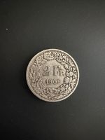 2 Franken Silber Schweiz 1909