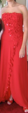 Abendkleid Designerin Georgia Reyes -86% (1x getragen) G40