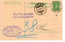 PK, Schweiz, Turner Hülfskasse 1908