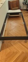 Bettgestell 90x200 dunkelgrau 