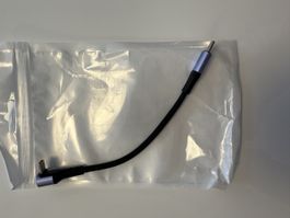 Ladekabel USB C & USB C gewinkelt 15cm