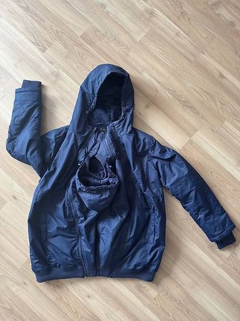 Schwangerschafts Winterjacke mit Baby-Trageeinsatz Gr. 46