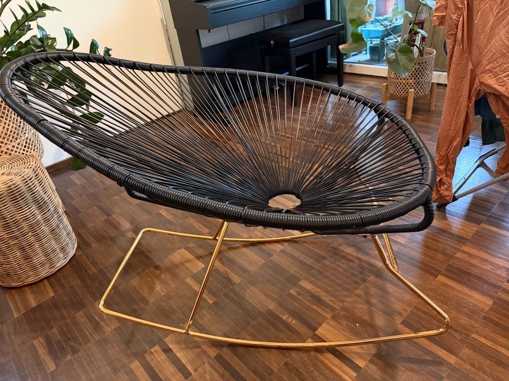 Poltrone: Designer Schaukelstuhl – Usato da Horgen venduto da ananassaft 1