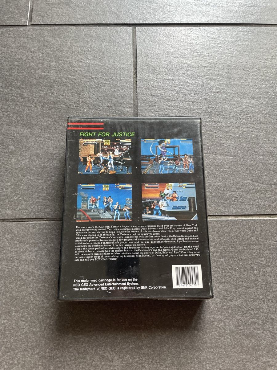 Snk Spiele: Burning Fight Neo Geo AES US Modul – Gebraucht aus Zürich von cENS0R 2