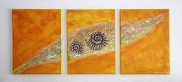 Acrylbild Ammoniten