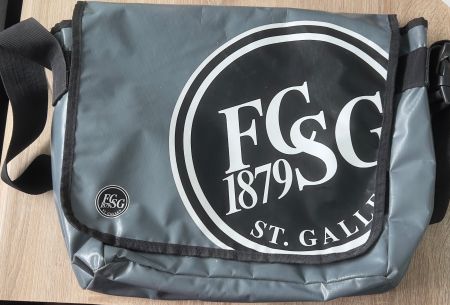 FC St. Gallen Umhängetasche Grau - Top Zustand! Selten