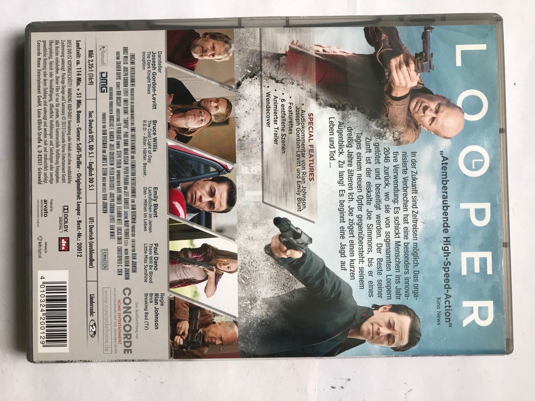 Tutti i DVDs: dvd, „looper“ – Usato da liestal venduto da makai05 1