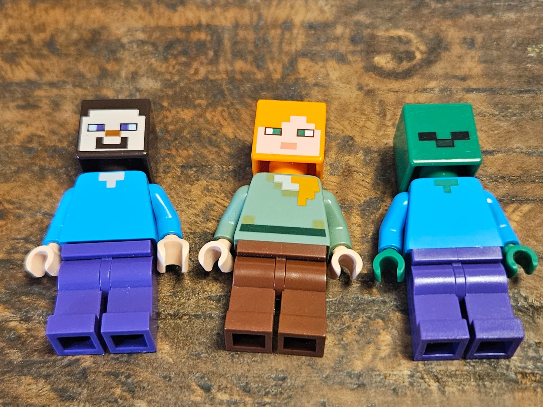 Lego Jeux de construction: lot de 3 figurines minecraft – D'occasion à Confignon par Ecrofigs