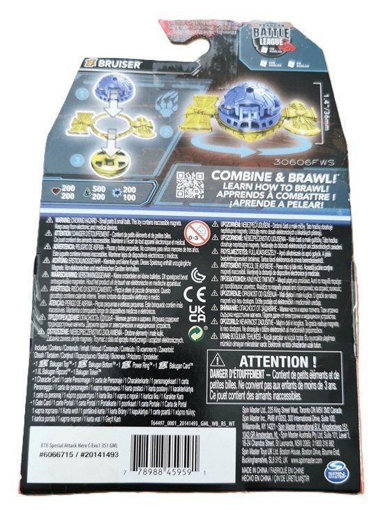 Giocattoli: BAKUGAN Special Attack Bruiser (neu/OVP) – Nuovo e nell'imballaggio originale da Wilen b. Wollerau venduto da morethanmusic 2