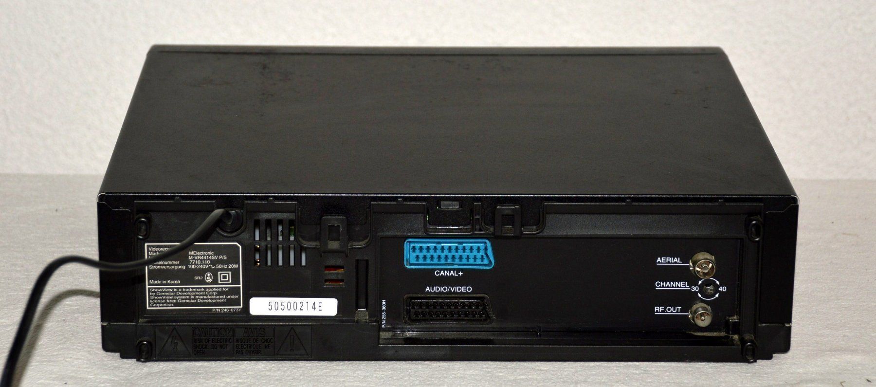 Aufnahmegeräte: Videorecorder / magnétoscope VHS Melectronic M-VR4414SV – Gebraucht aus Collonges von arashee 2